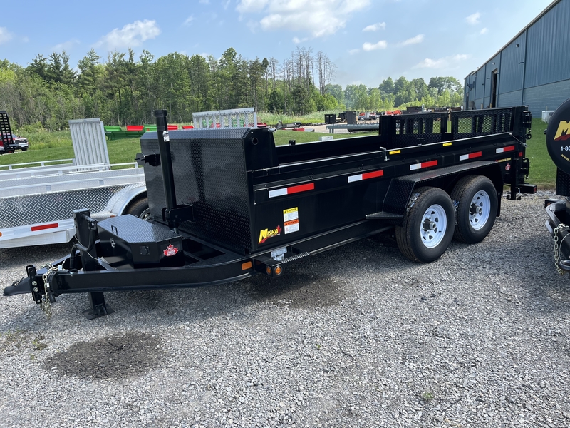 2026 Miska 6 Ton Contractor Dump Trailer